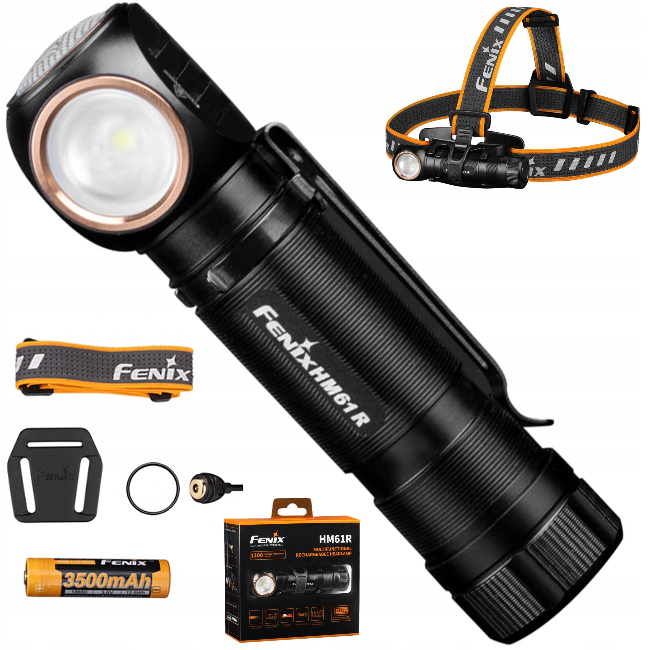 Светодиодный налобный фонарь Fenix HM61R Outdoor