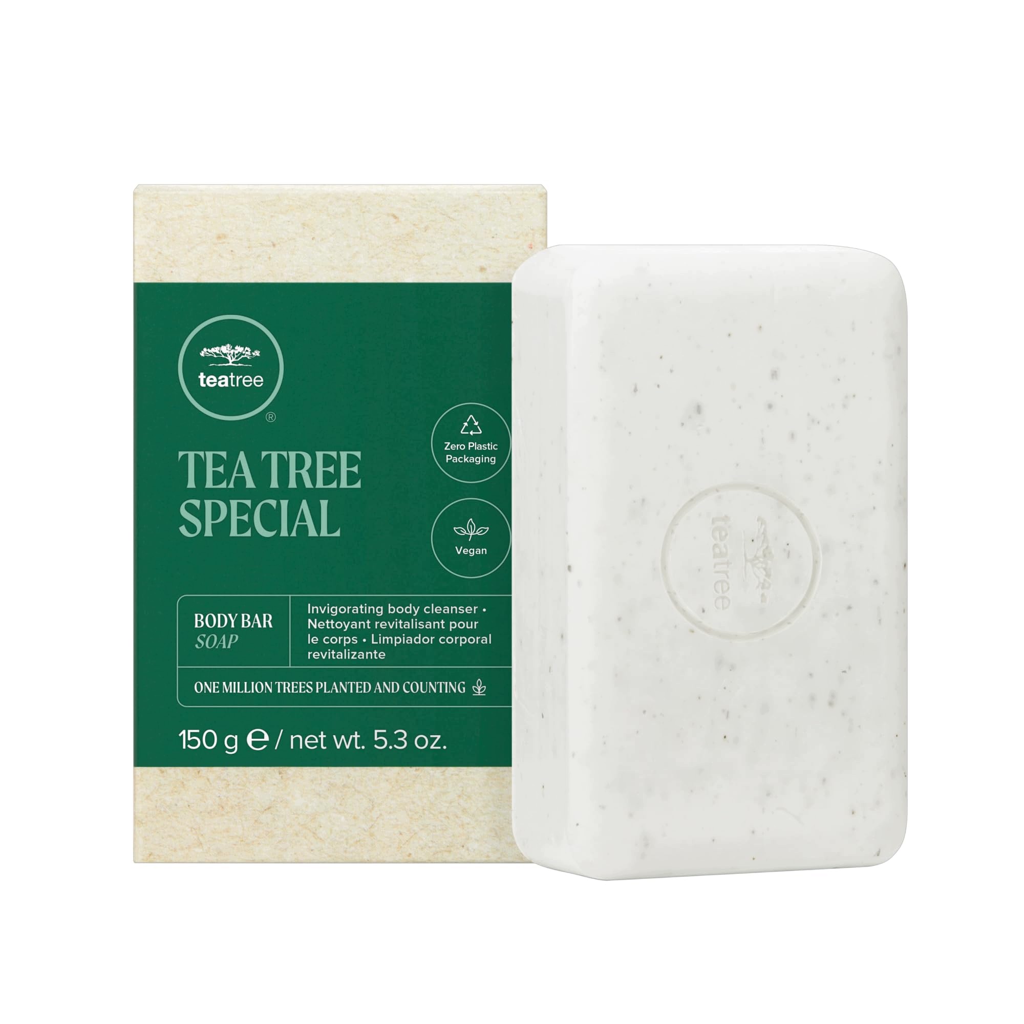 Tělové mýdlo Tea Tree 150 g Peelingové s olejem z čajovníku
