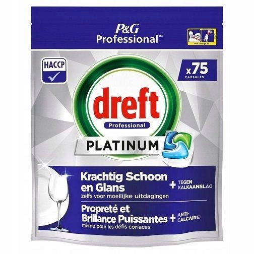 Levně Dreft Tablety do myčky Platinum Professional Original 75ks