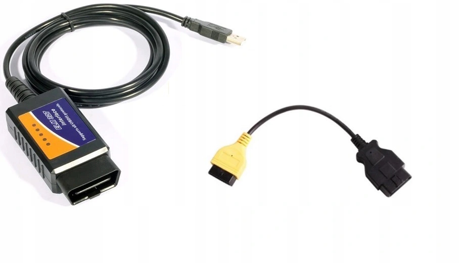 ELM 327 + adapter FIAT ALFA LANCIA MultiECUscan