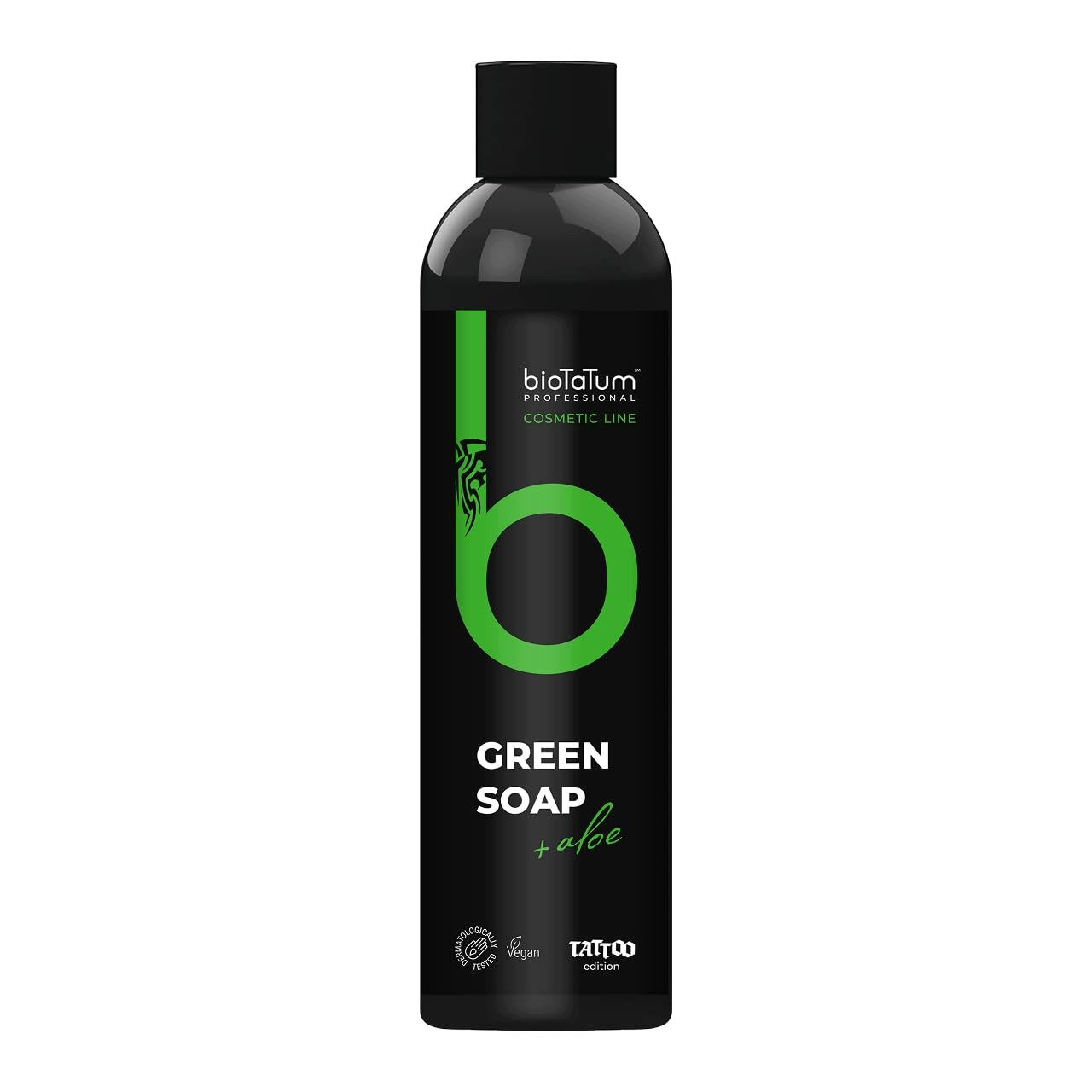 Zelené mýdlo Na Tetování BioTaTum Aloe přírodní jemné 180 ml tekuté