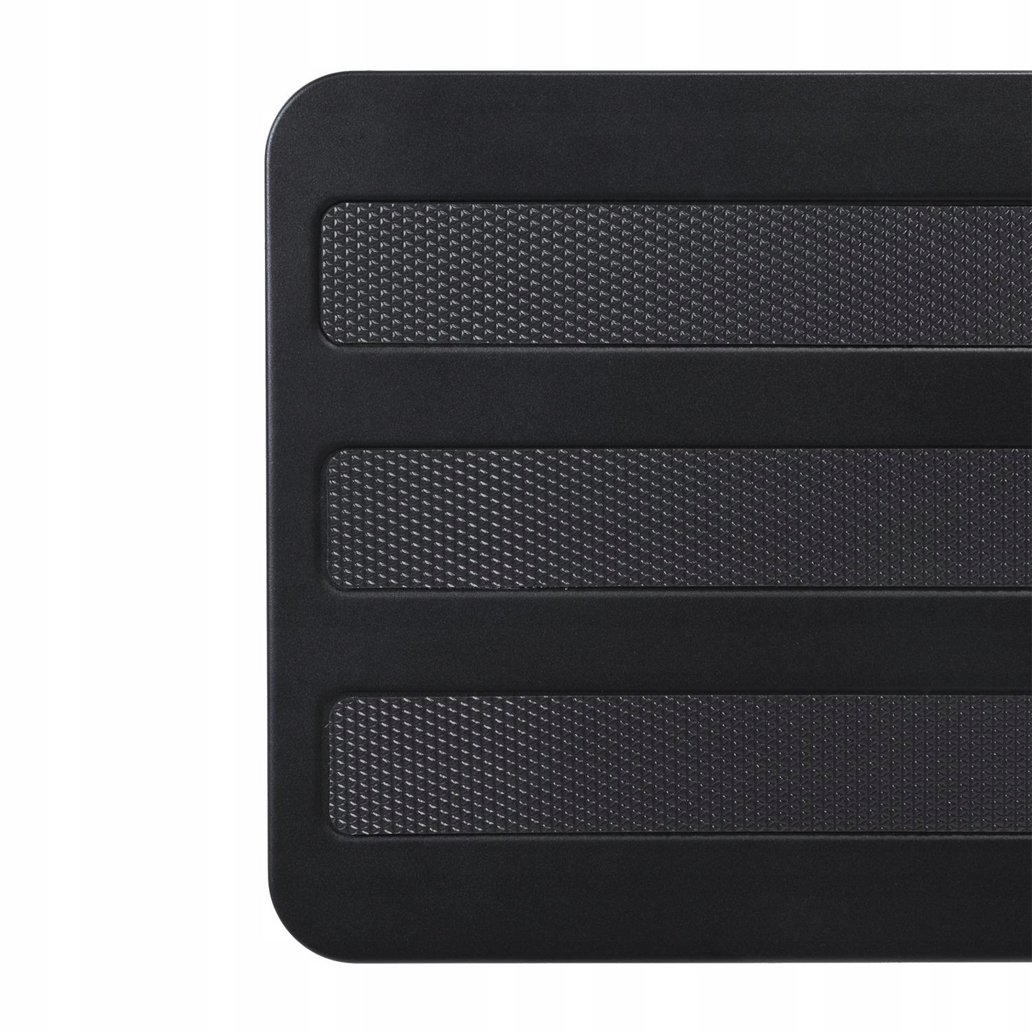 Podnóżek Maclean 8 x 30 x 38 cm czarny