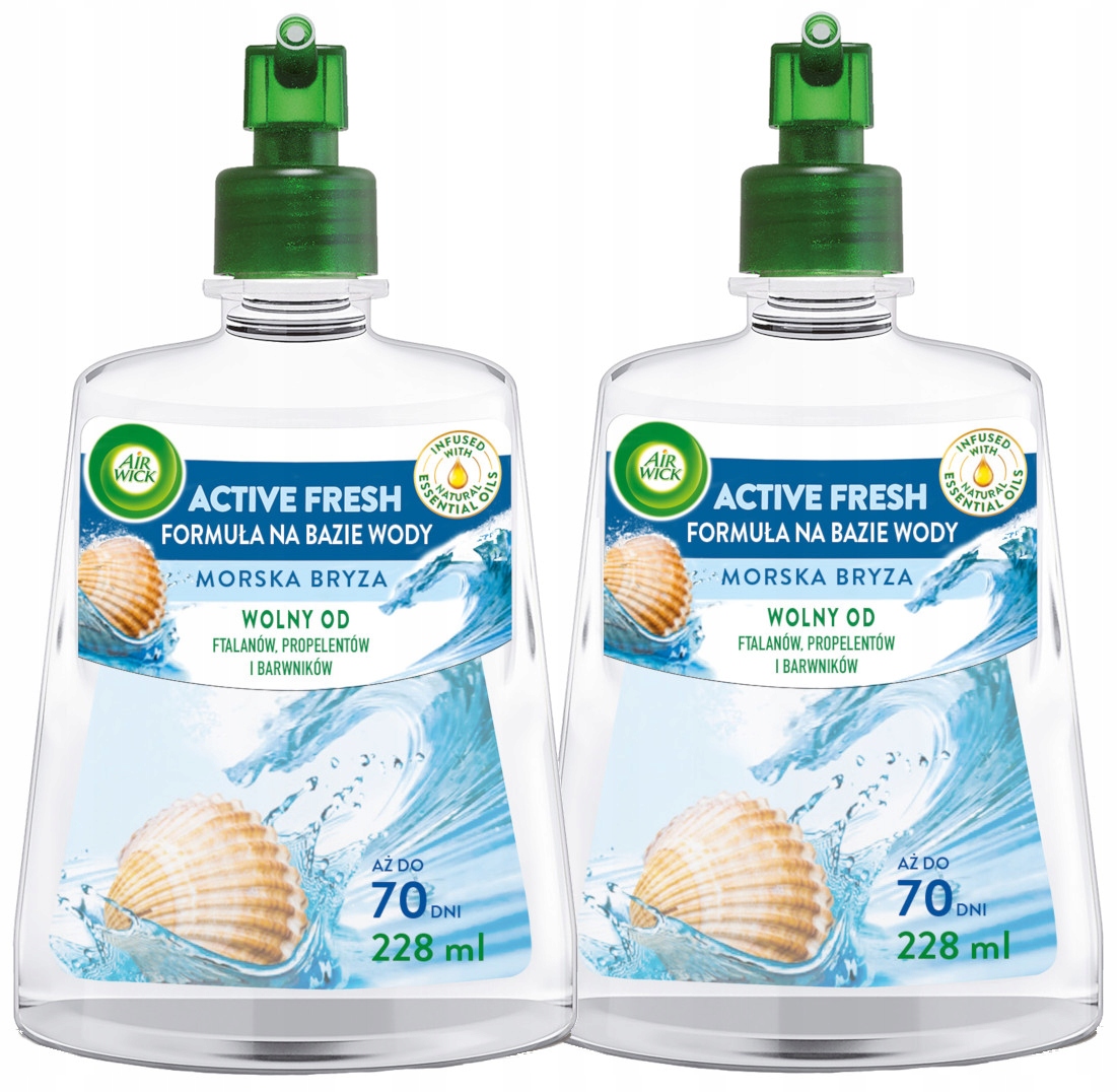 

Air Wick Active Fresh Wkład Morska Bryza 2x228 ml
