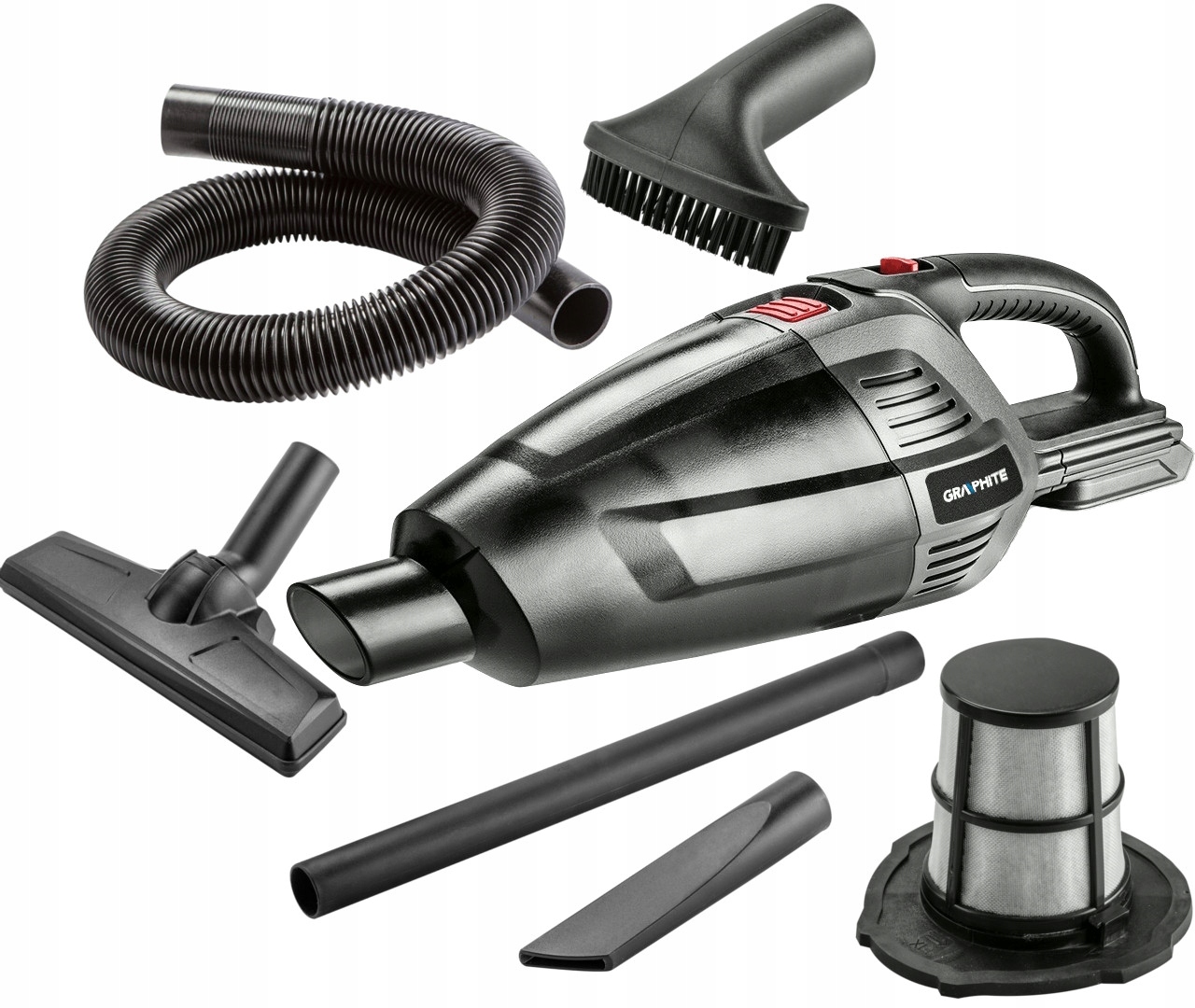 

Graphite Odkurzacz Akum. 18V 2w1 Energy+ bez akum.