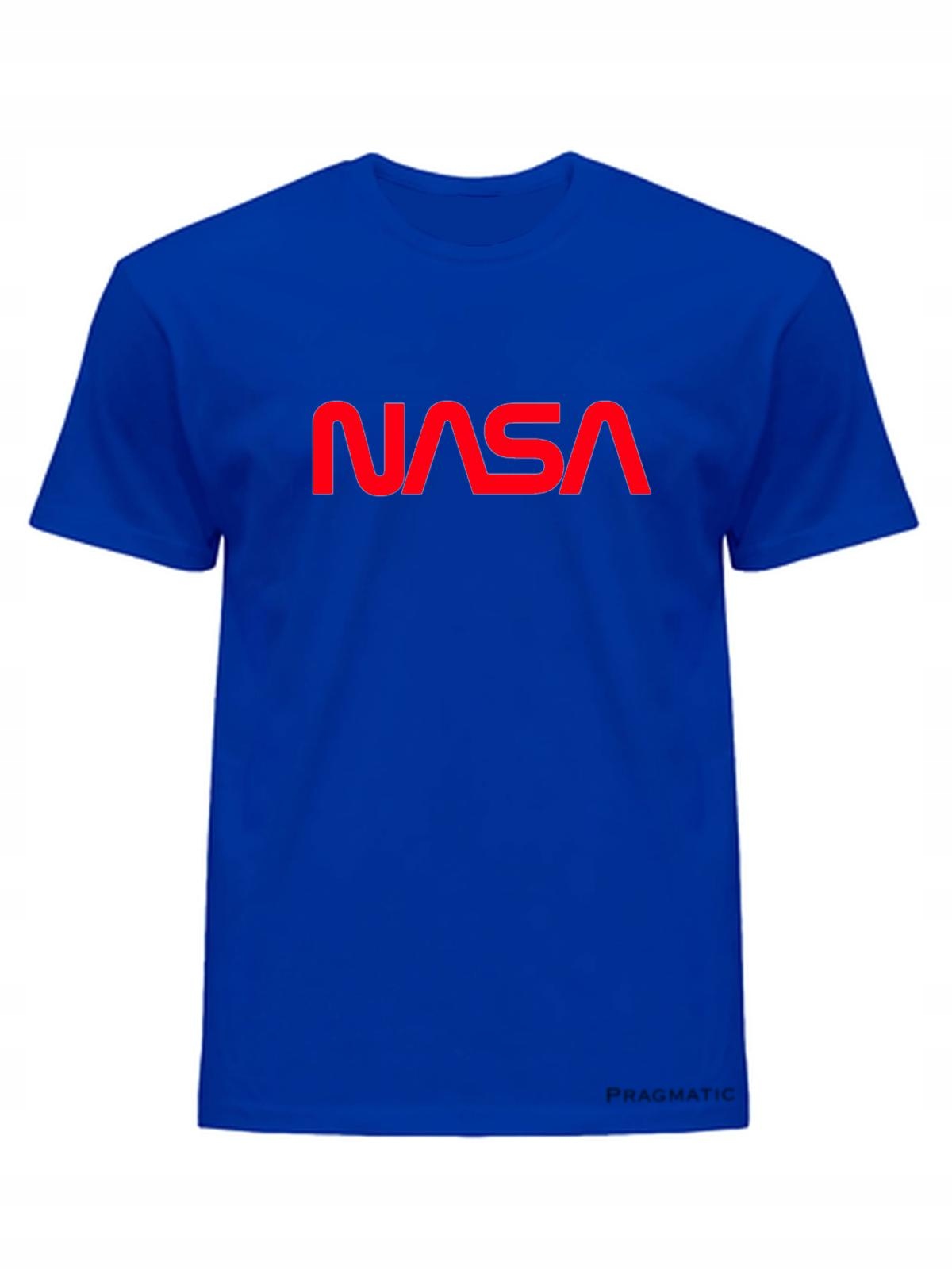 

Koszulka T-shirt Męski Niebieski Nasa XL
