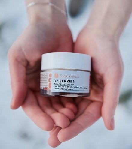 Opcja Natura Divoký krém, brusinkový krém na ruce, 50 ml 1 ks