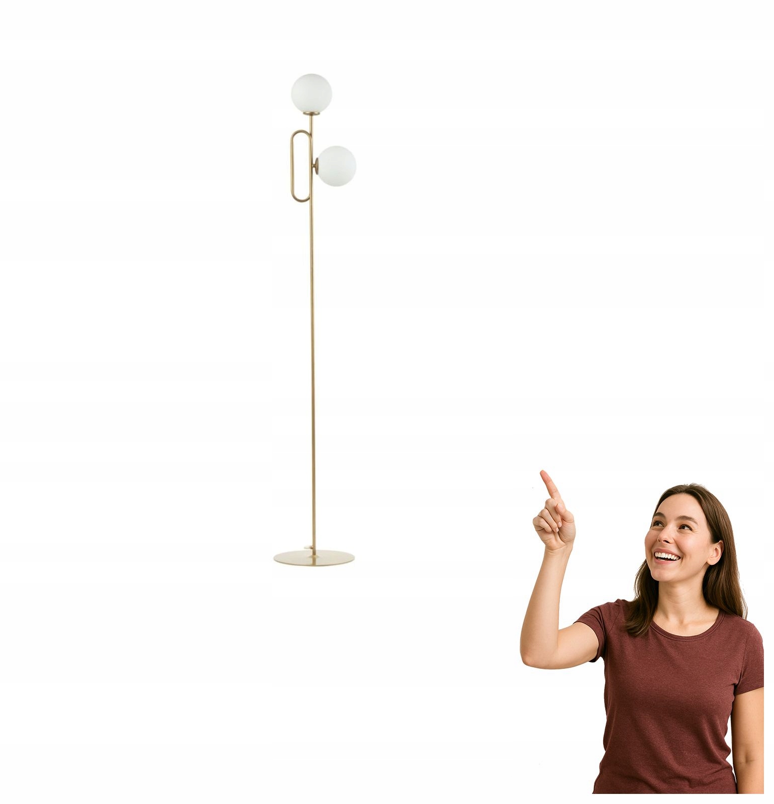 Podlahová lampa Tes 50362 Sigma Lighting