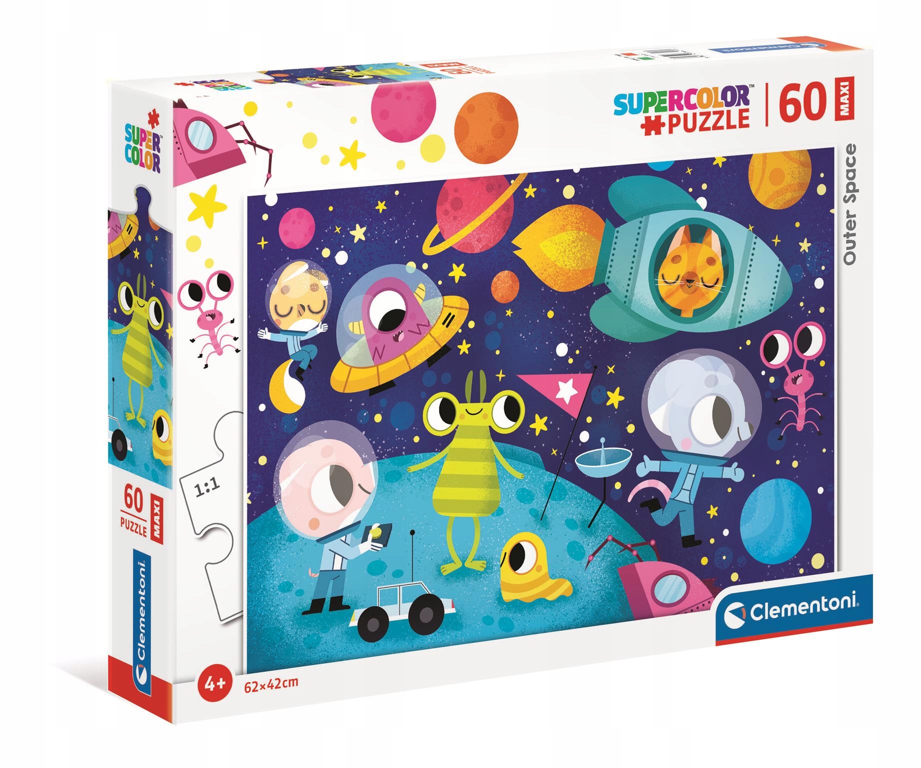

Puzzle 60 el. Outer Space (Clementoni)