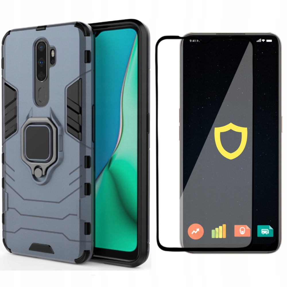 

Etui X-ring Pancerne Do Oppo A5/A9 2020 +szkło