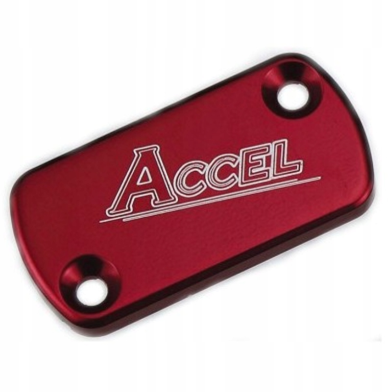 POKRYWA POMPY HAMULCOWEJ ACCEL PRZÓD HONDA CR/CRF/XR KOLOR CZERWONY