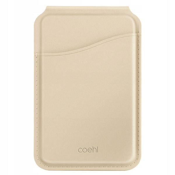 Magnetická Peněženka Uniq Coehl Esme Se Zrcátkem A Opěrkou, Krémová