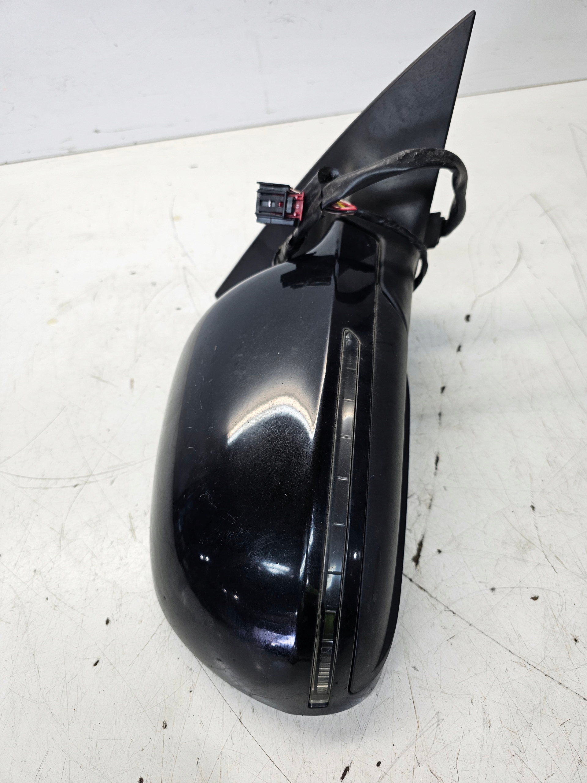 mirror right front AUDI A6 C6 LIFT LZ9Y 7 PIN UK