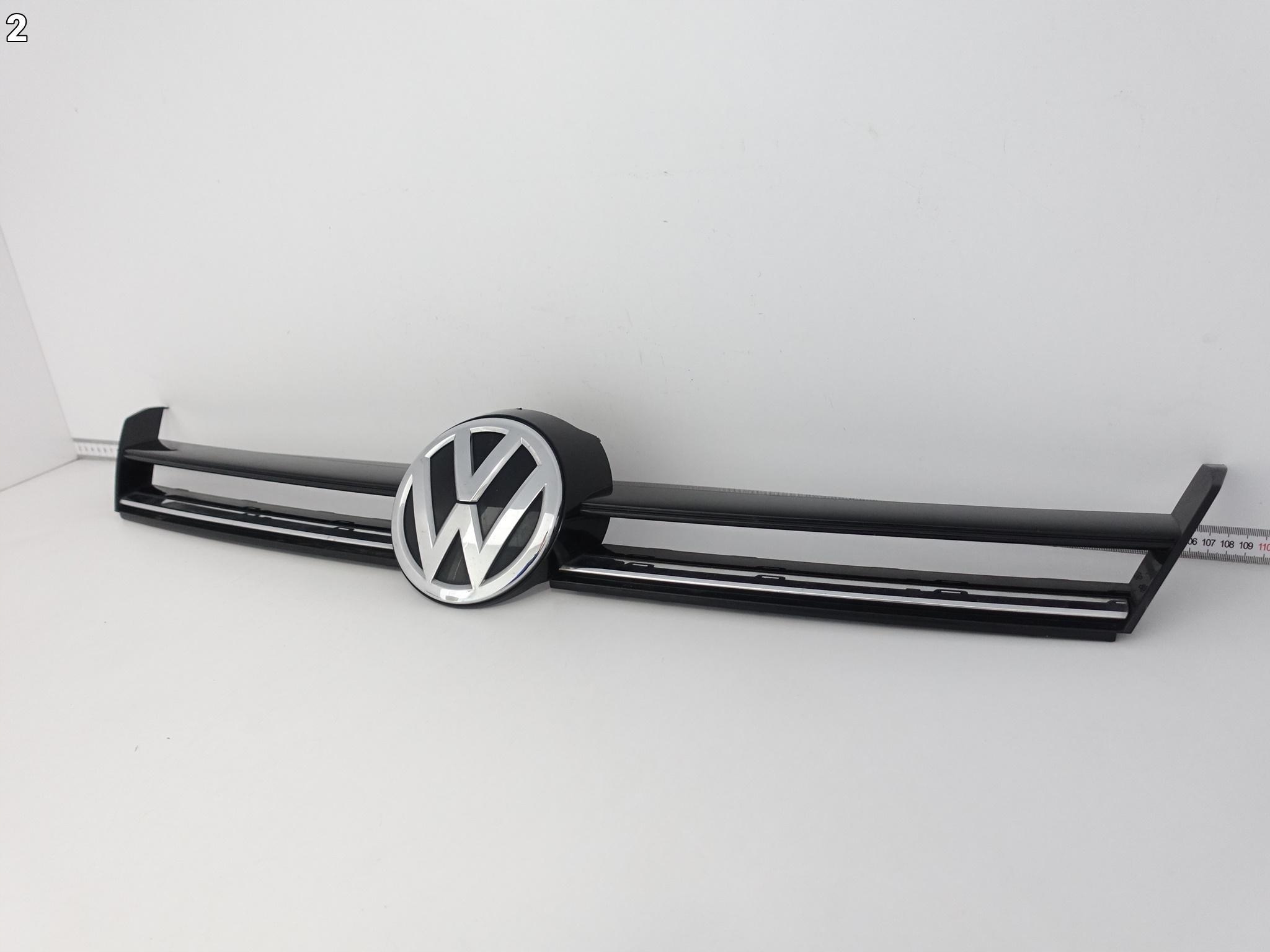 VW GOLF VII 7 5G0 12-16 grill grille EMBELMAT W bumper front