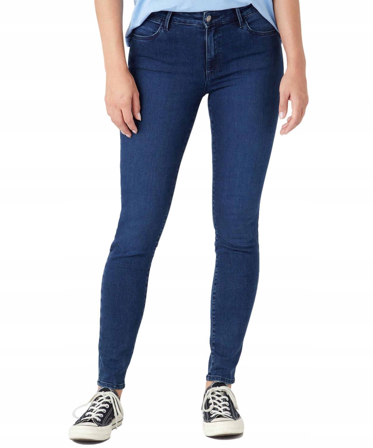 Džíny Wrangler Skinny W28KLF206 Blue Lava W26/L32
