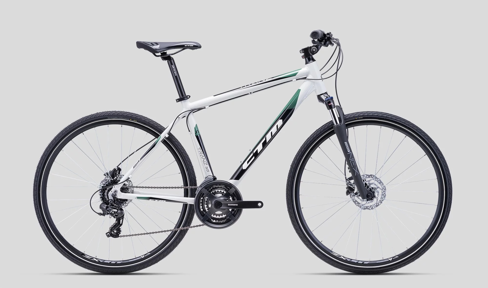Rower Ctm Tranz 3.0 19" biały rozmiar rozmiar L cross
