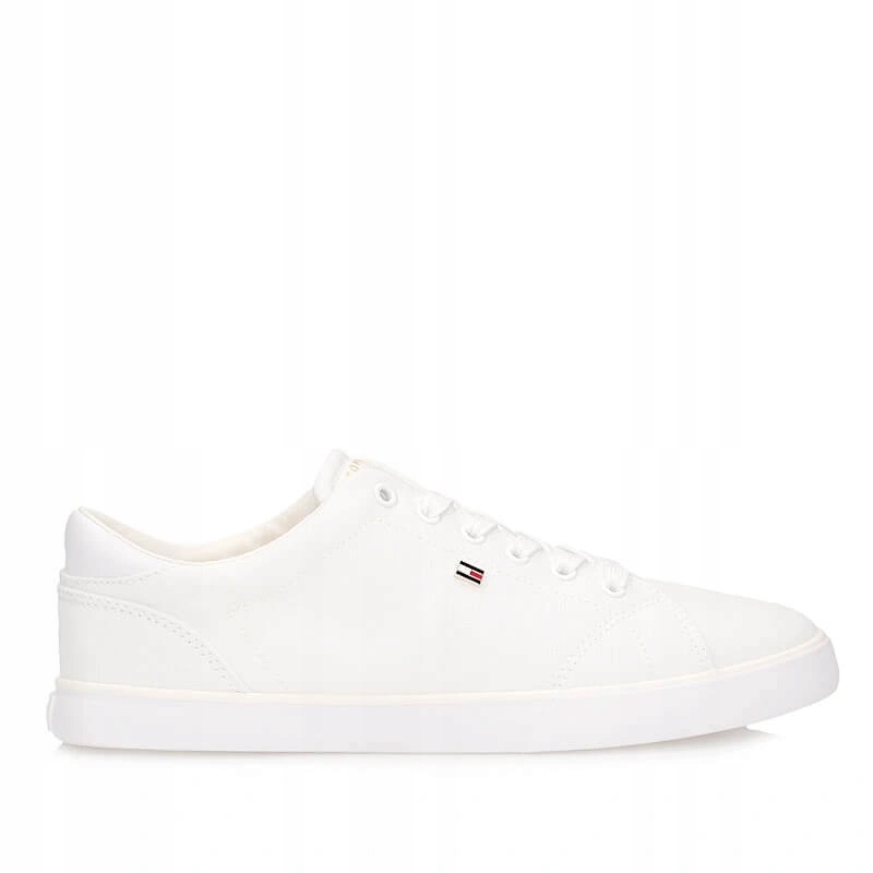 Dámské tenisky Tommy Hilfiger FW0FW09102YBSW8B bílé, šněrovací
