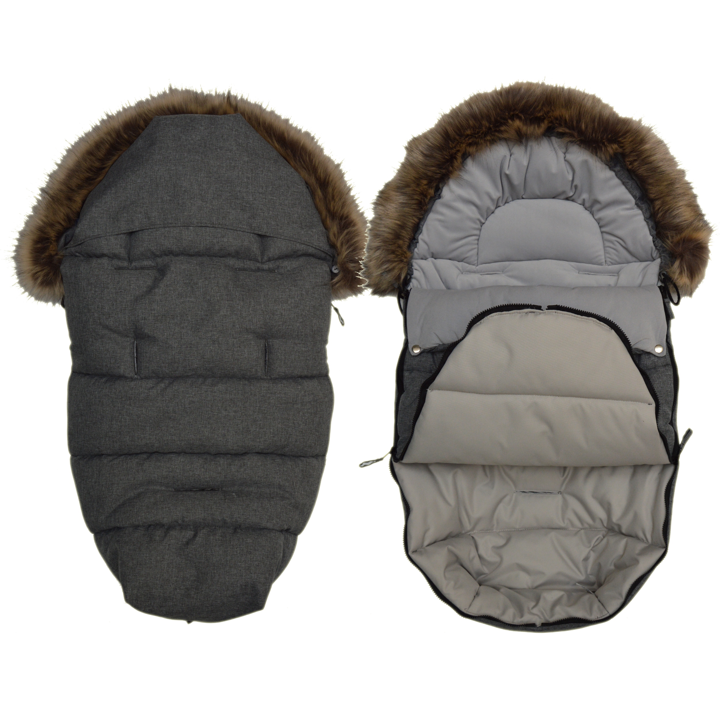 LAVANDO śpiworek śpiwór do wózka 95 cm futro UNI Rodzaj śpiworek