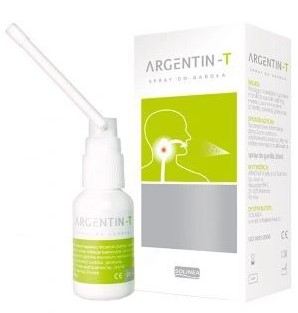 

Argentin-t spray do gardła z nanosrebrem 20ml