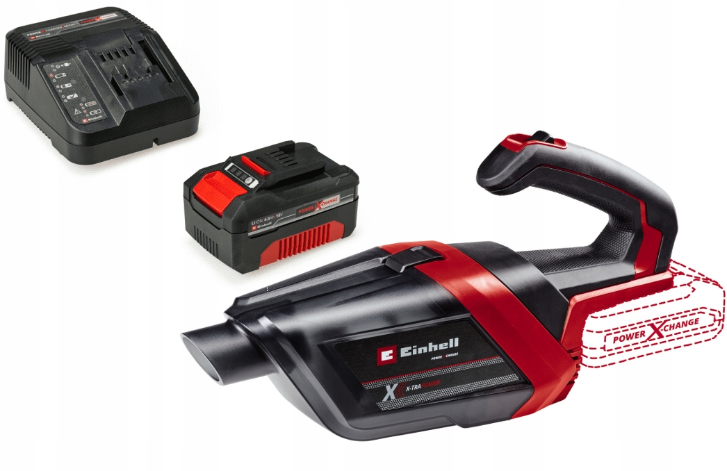 Einhell Vysavač Te-hv 18/06 Sada Akumulátor 4,0AH Pxc 18V