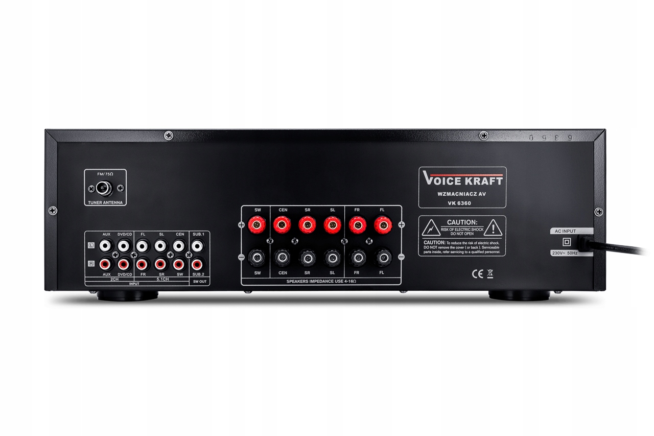 ZESTAW STEREO KINO KOLUMNY + AMPLITUNER BLUETOOTH Model VK1004/3