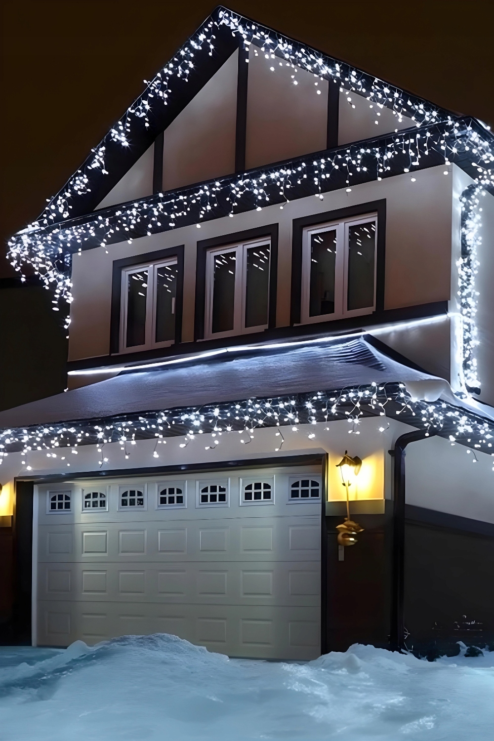 DŁUGIE ŚWIATEŁKA ZEWNĘTRZNE 19M ŚWIĄTECZNE SOPLE LAMPKI LED Z FLESZEM FLASH Stan opakowania oryginalne