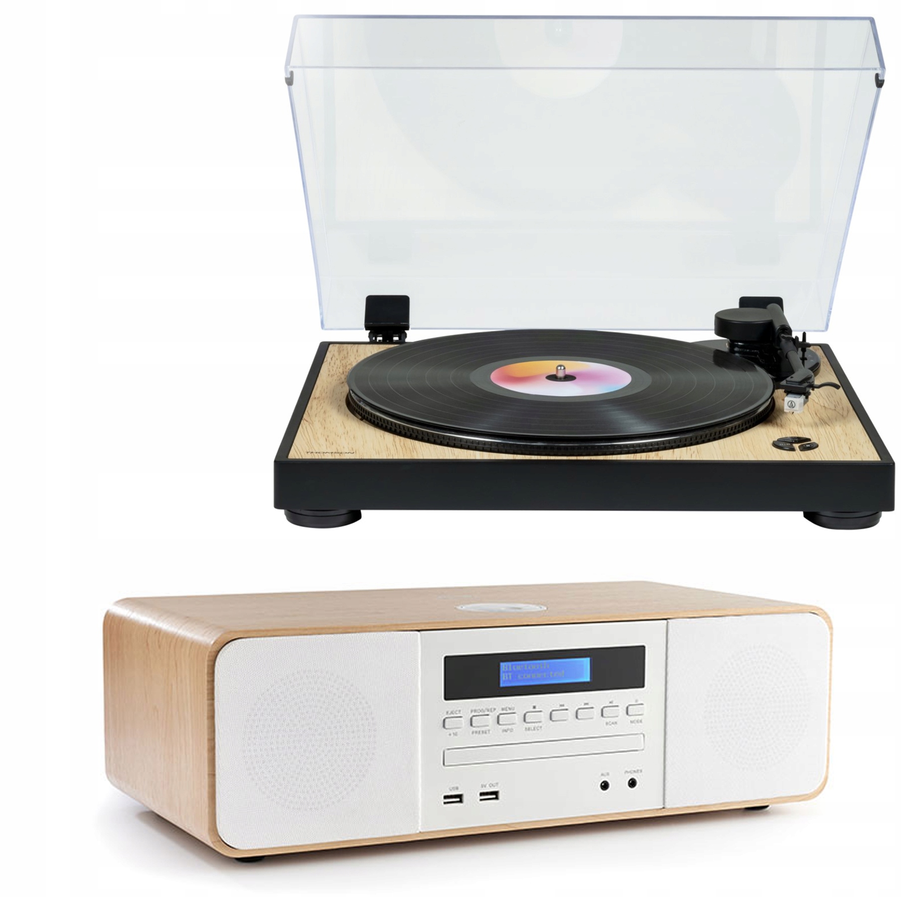 Sada stereo Digitálna mini veža s gramofónom Thomson TT300 & MIC201