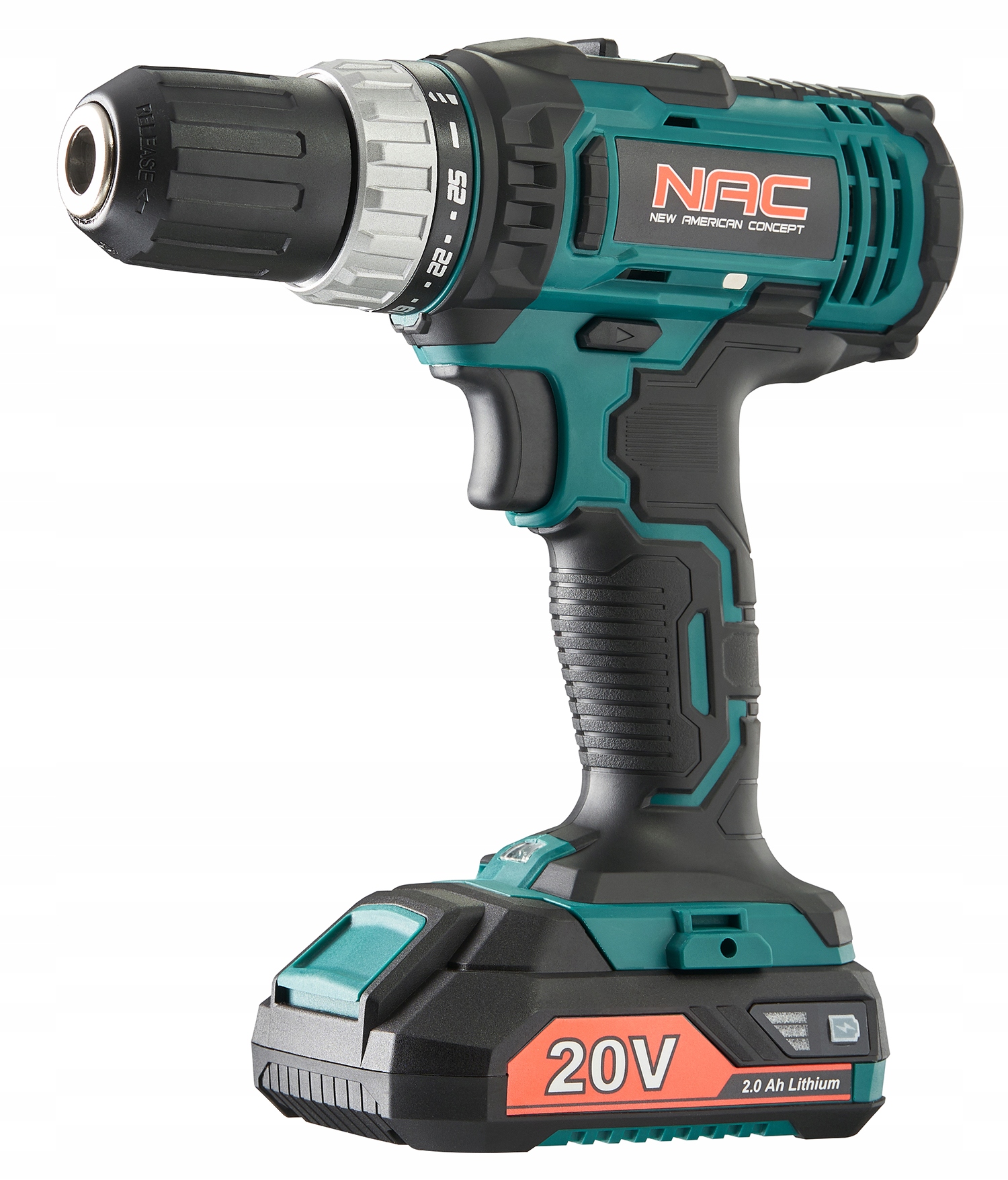 

Wiertarko-wkrętarka Nac 20V 1x2,0Ah CDB1-LI-20V