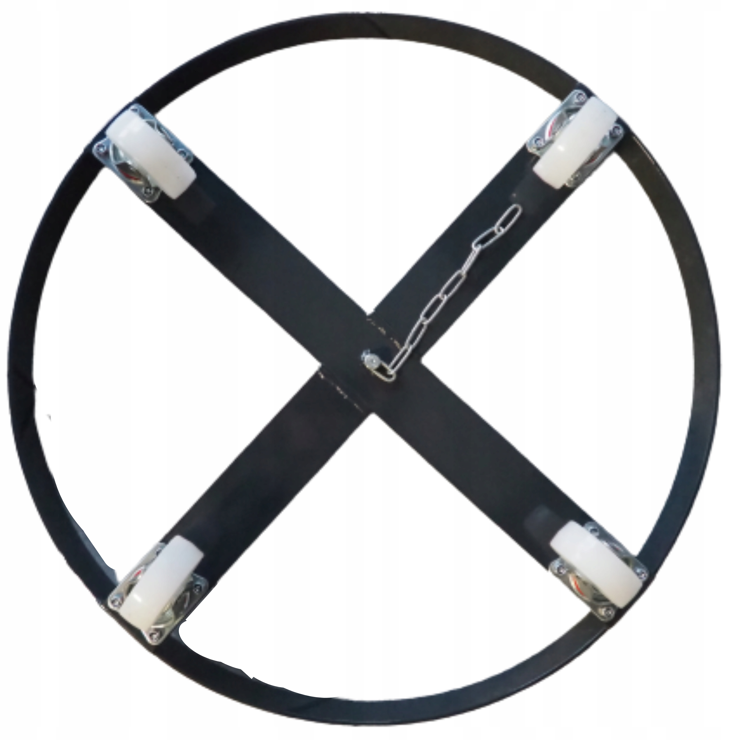 Wózek do transportu beczki opon stalowy 300kg 60cm Kod producenta GK WELD