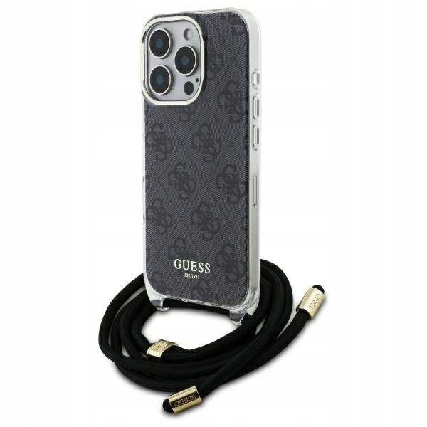 Guess GUHCP16XHC4SEK iPhone 16 Pro Max 6.9" czarny/black hardcase Cros