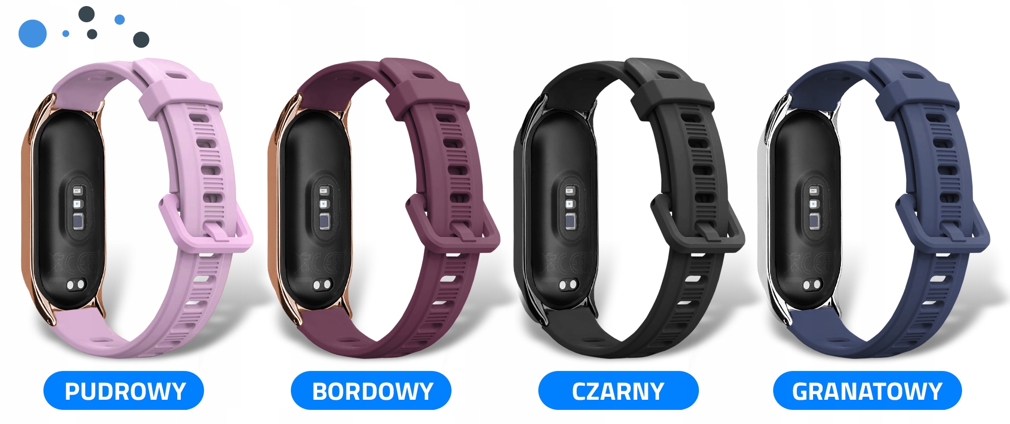 PASEK OPASKA DUO do XIAOMI MI BAND 7 - ELEGANCKI Kod producenta A00205