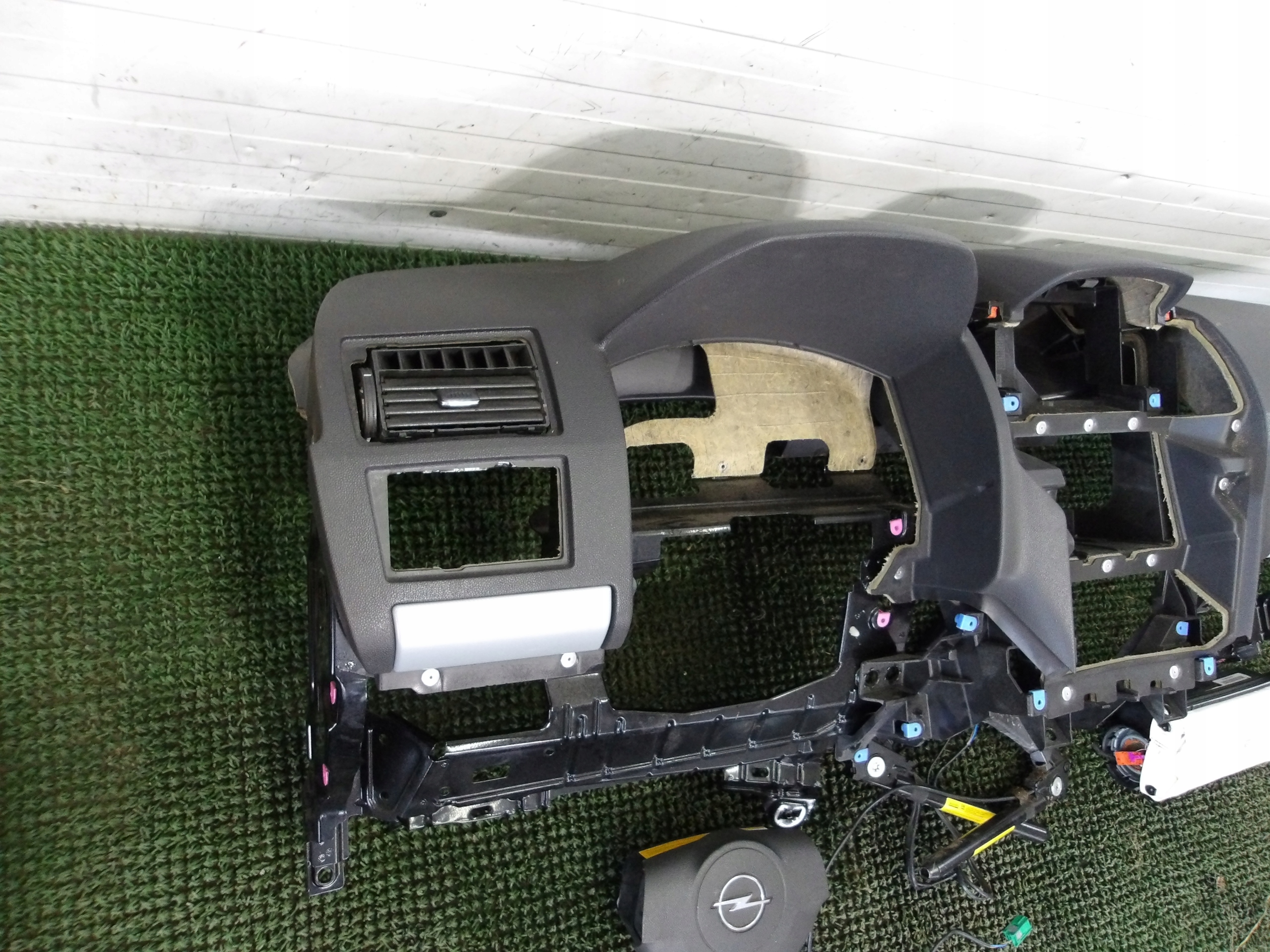 OPEL ZAFIRA B dashboard console airbag adjusters KOMPLET original OE