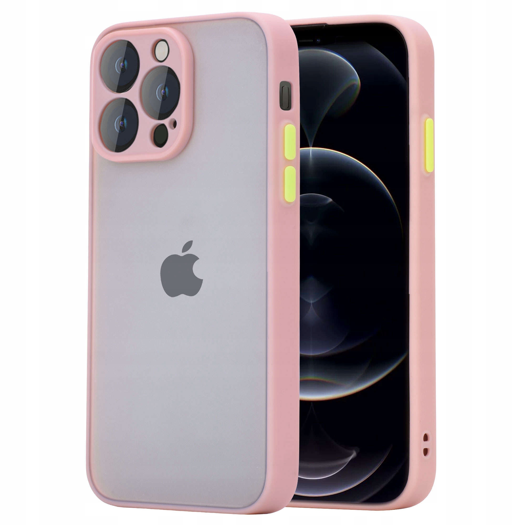 

Etui Ochrona Aparatu Do Iphone 12 Pro |różowy