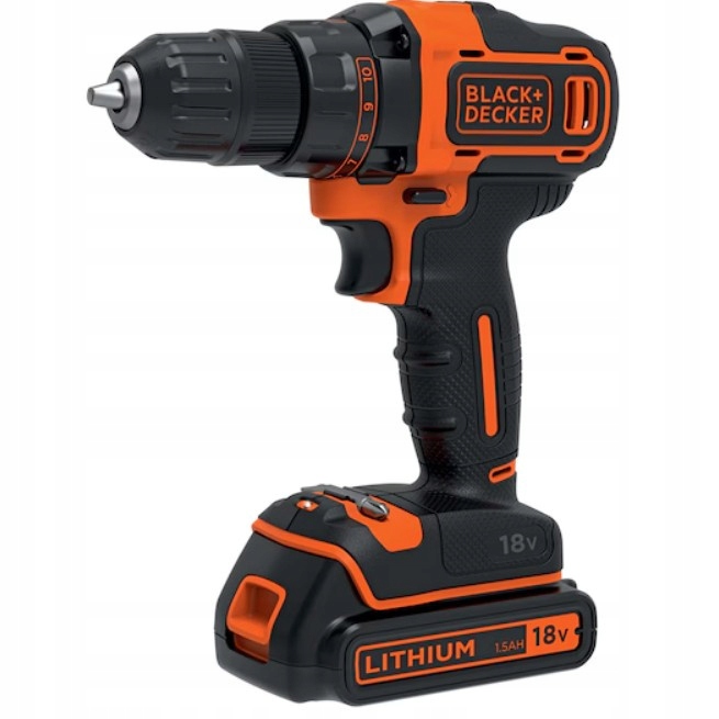 Aku Vrtačka Black Decker BDCDD186K-QW