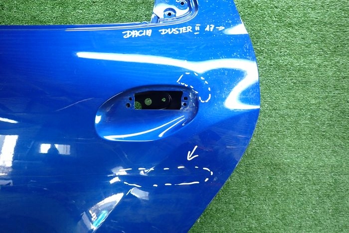 DACIA DUSTER II 17- door left rear. rear part