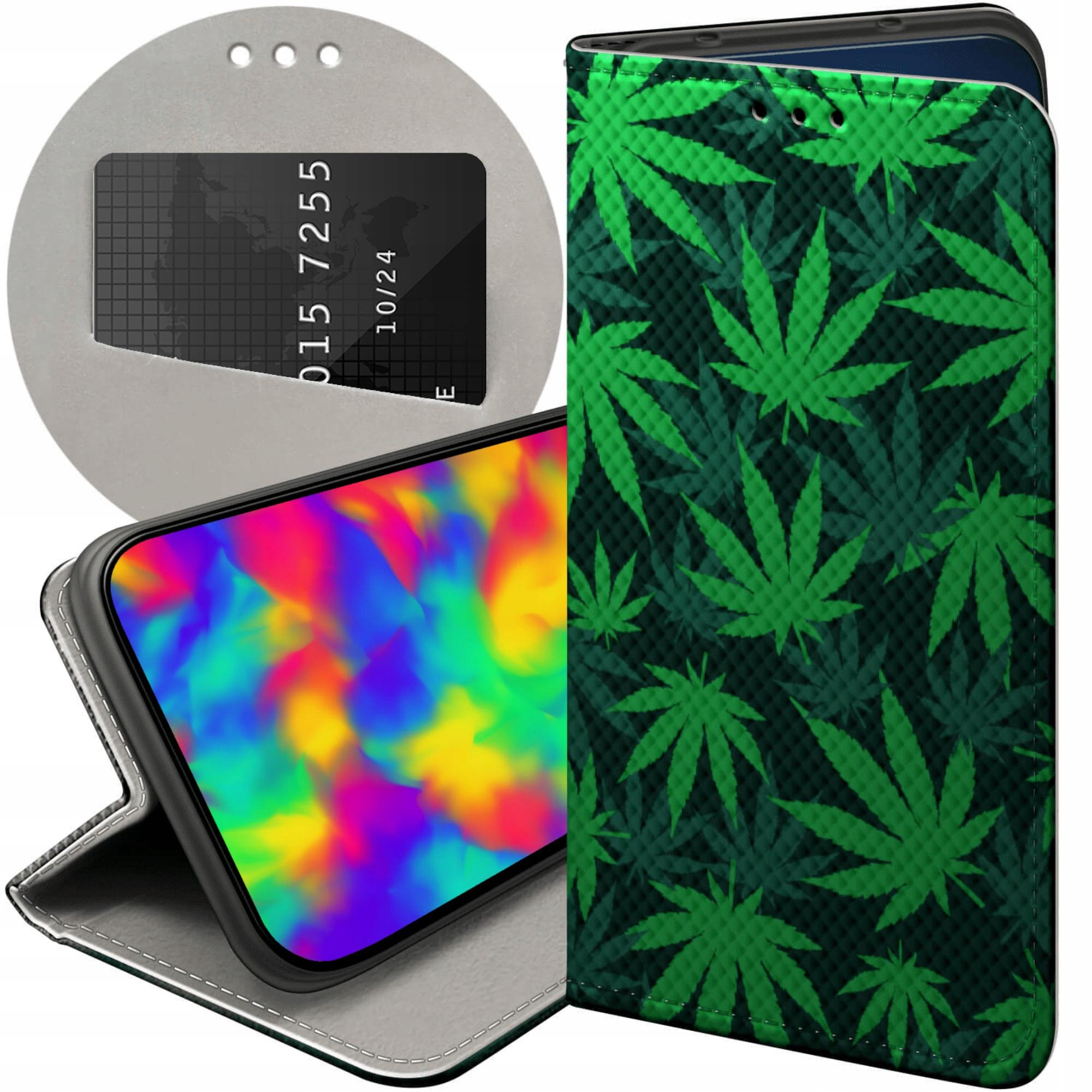Etui Z Klapką Do Huawei P30 Pro Dla Palaczy Smoker Weed Joint Futerał
