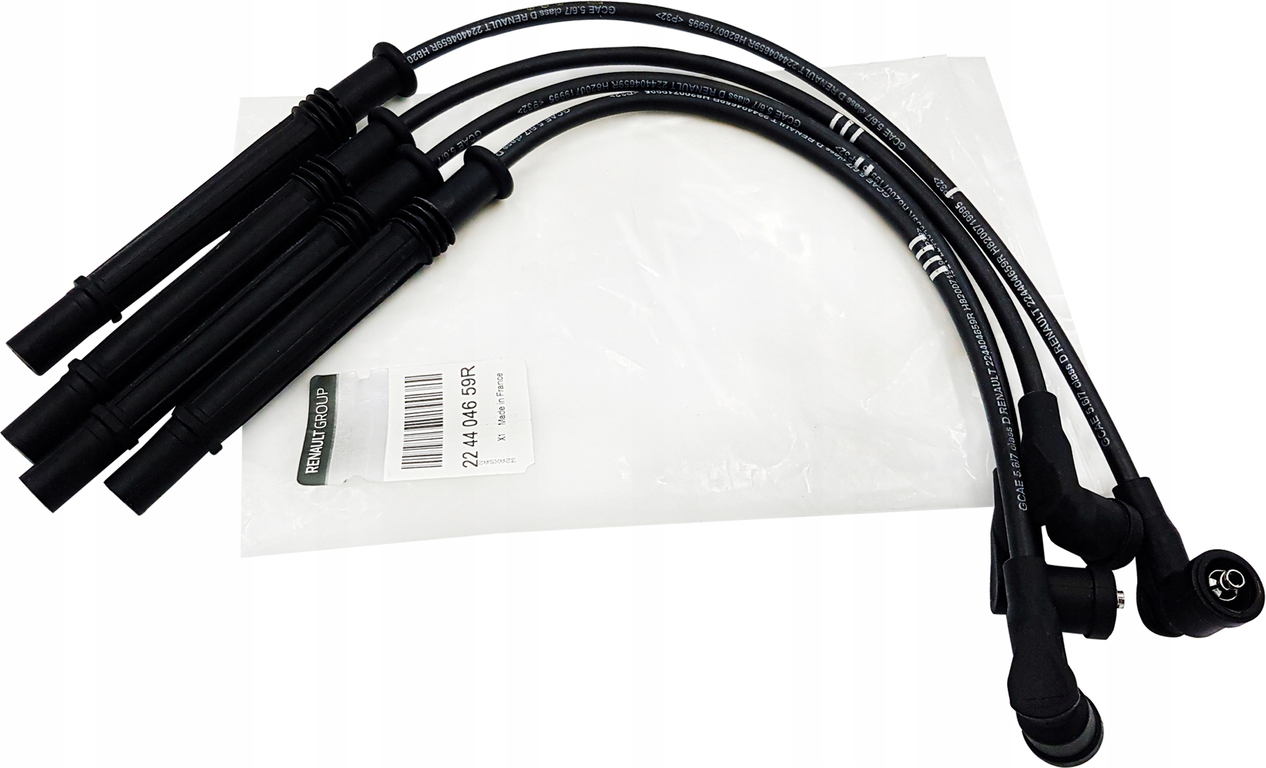 224404659R - ПРОВОДА ЗАЖИГАНИЯ KANGOO II TWINGO II 1.2 16V ORG