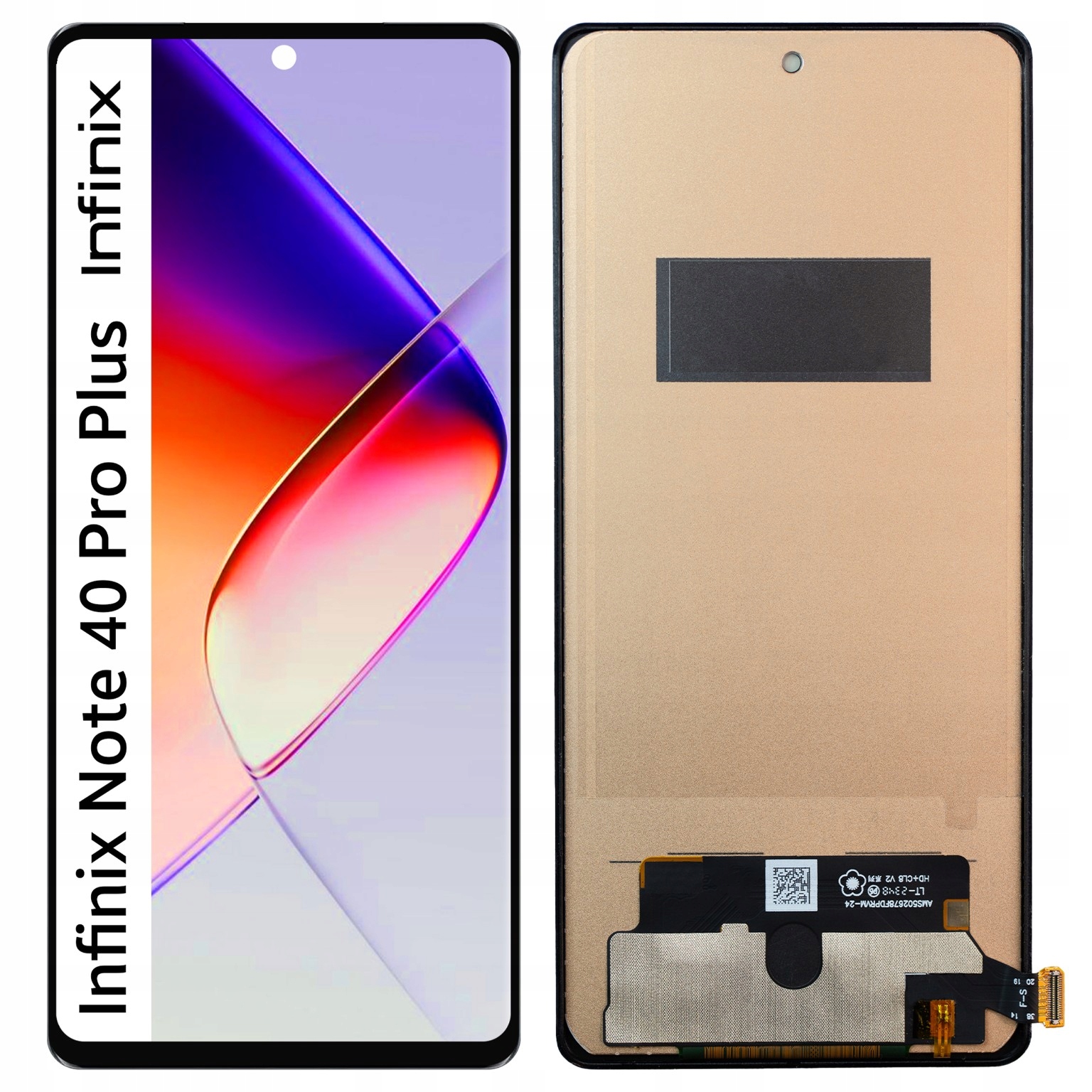 Displej pro Infinix Note 40 Pro Plus LCD displej Incell X6851B