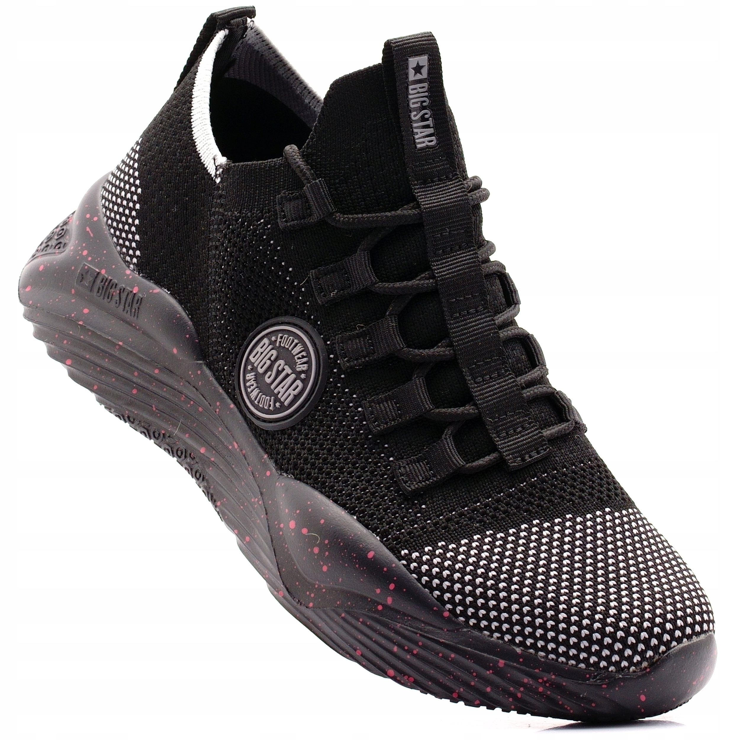 Big Star Buty Damskie Sportowe Lekkie Siatkowe Adidasy Sznurowane 274684 38