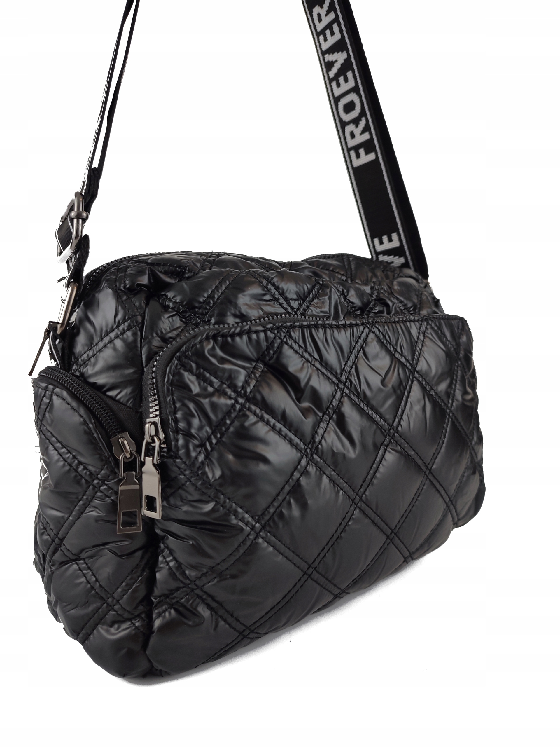 TOREBKA DAMSKA LISTONOSZKA - dużo kieszonek