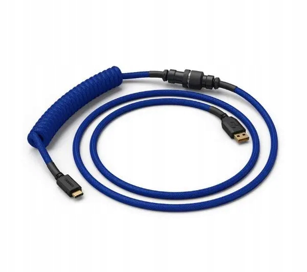 Kabel Przewód Glorious Pc Gaming Race Coil Cable Cobalt Usb-c Usb-a 1,37m