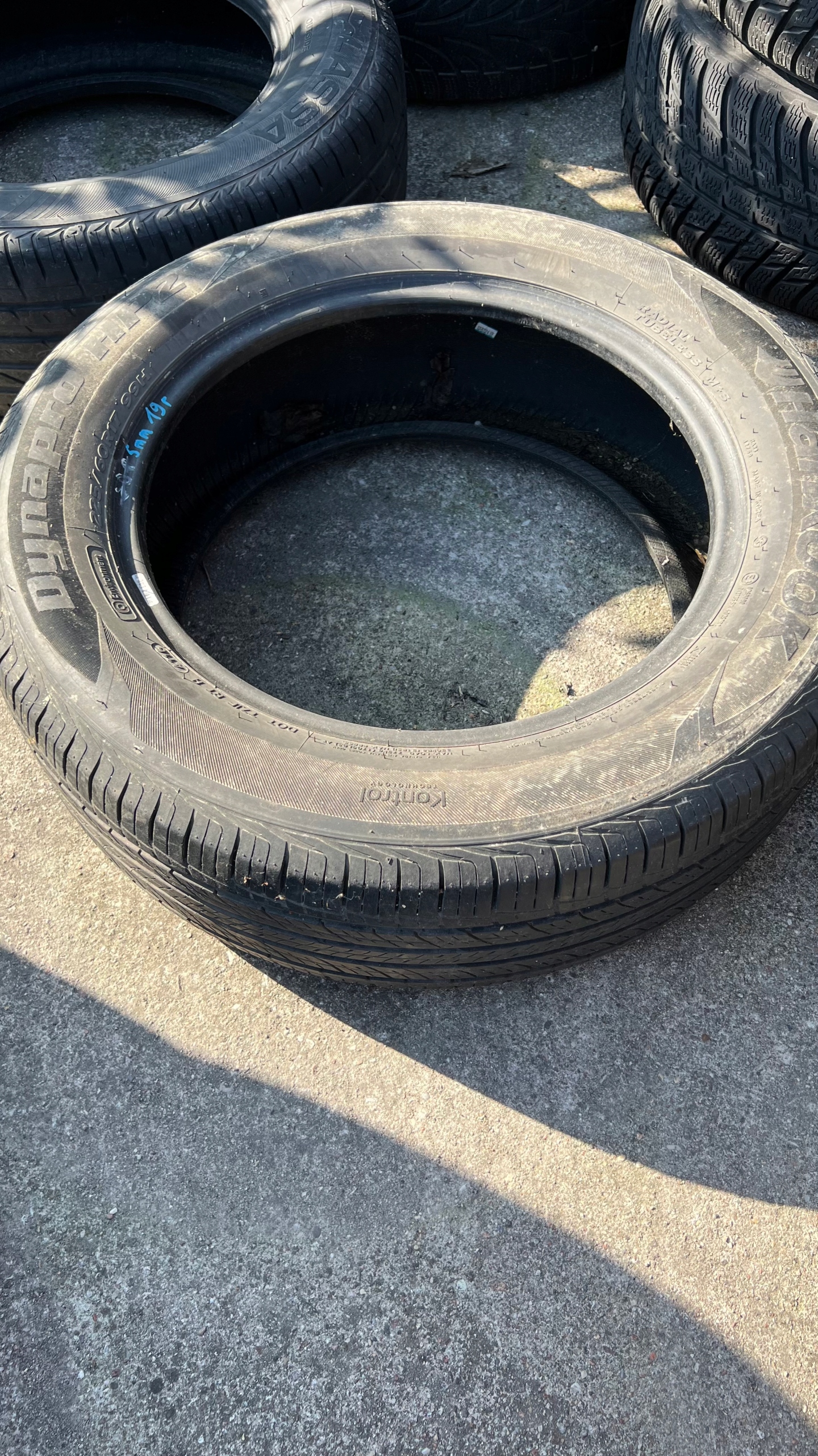 Літня шина HANKOOK 225/60R17 5 мм 2019