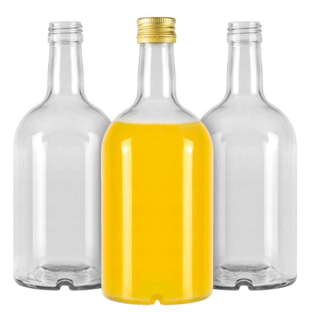

5x Butelka Blanka 500ml Zakrętka na nalewki 0,5L