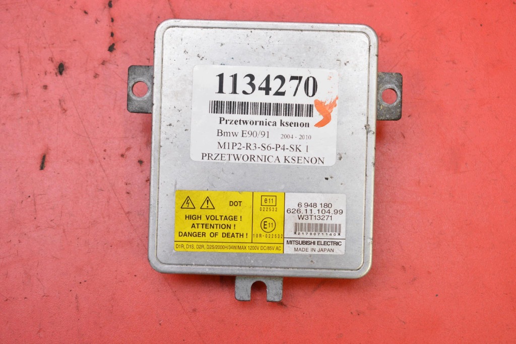 control unit XENON KSENON 6948180 W3T13271 BMW E90 E91 04-10