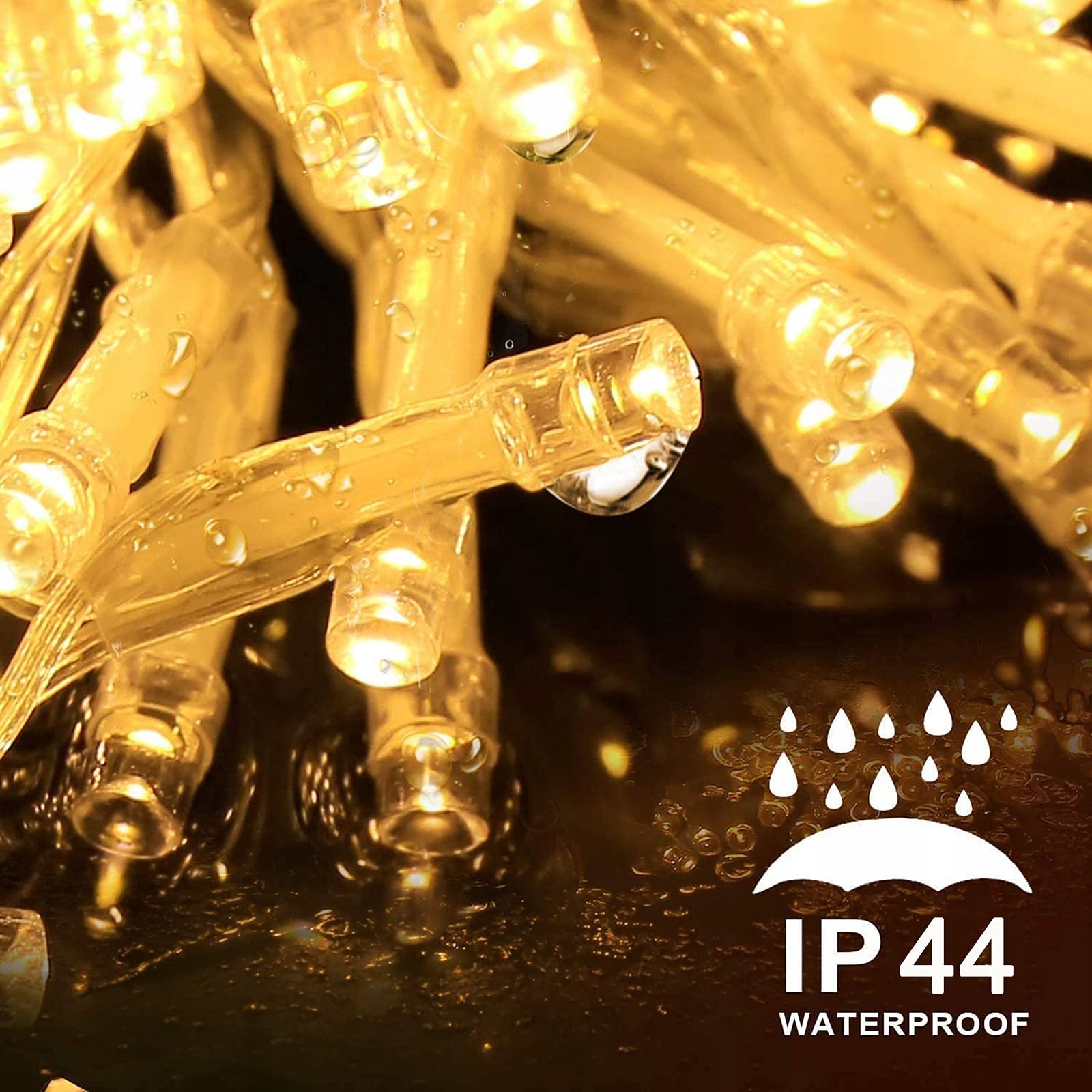 Gresonic Łańcuch Świetlny Lampki Światełka 100 LED — miniatura 13