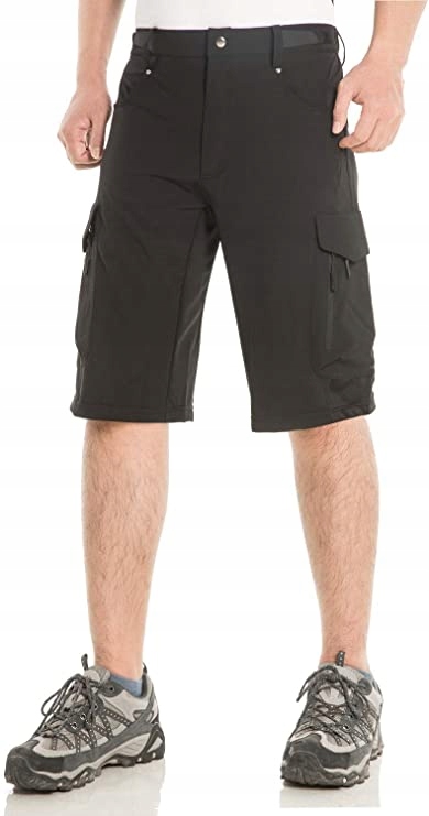 Pánské Kraťasy Kapsáče Černé Vel. XL