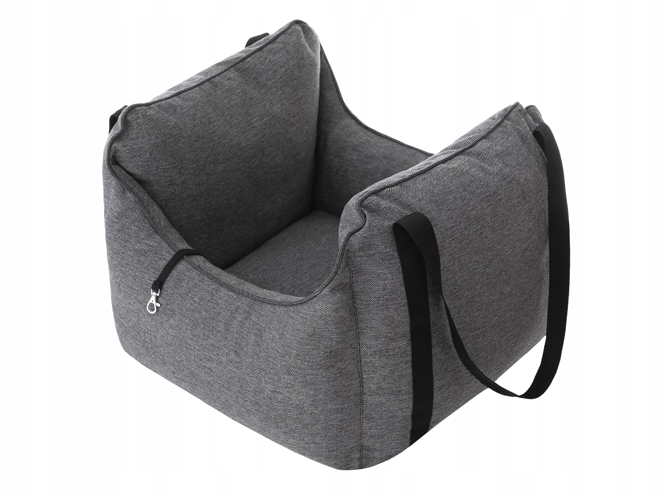 Přepravní sedačka pro psa nebo kočku do auta se zapínáním 60x55 cm