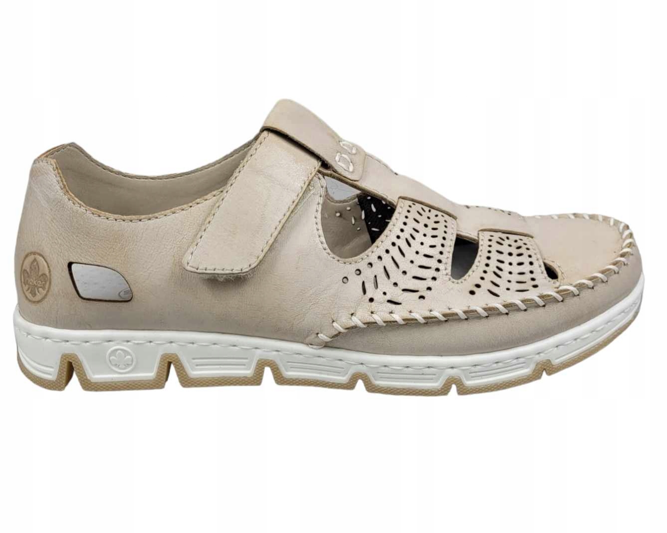 Rieker Polobotky 49958-61 Béžové vel. 38