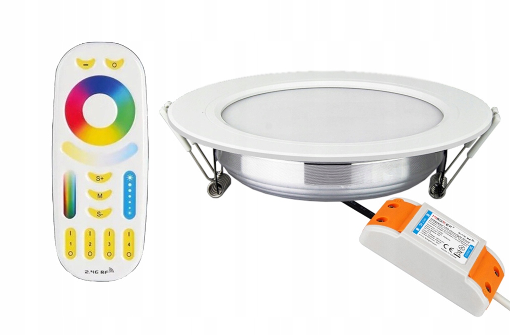 Dálkový Ovladač 4 Zóny Panel Smart Led Rgb+cct Milight 9W Dálkový Ovladač Milight FUT092