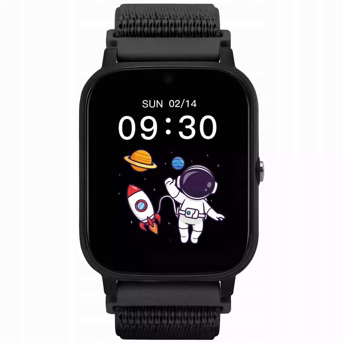 Smartwatch Garett Kids Tech 4G čierny na suchý zips 5904238484982