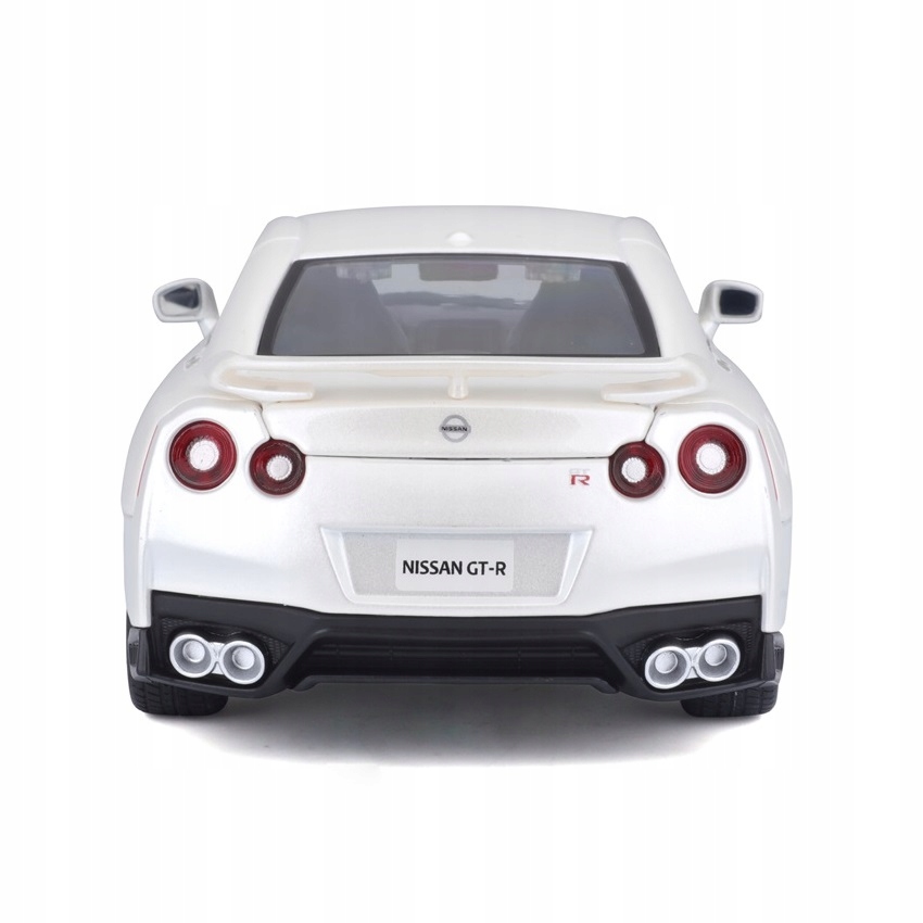 Nissan GT-R 1:24 model Bburago 18-21082 biały Materiał metal plastik